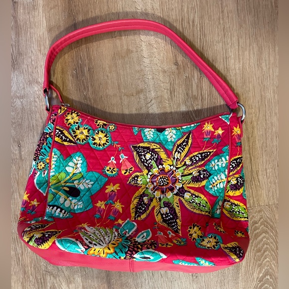 Vera Bradley Rumba Quilted Vivan Hobo Shoulder Crossbody Bag - Picture 7 of 9